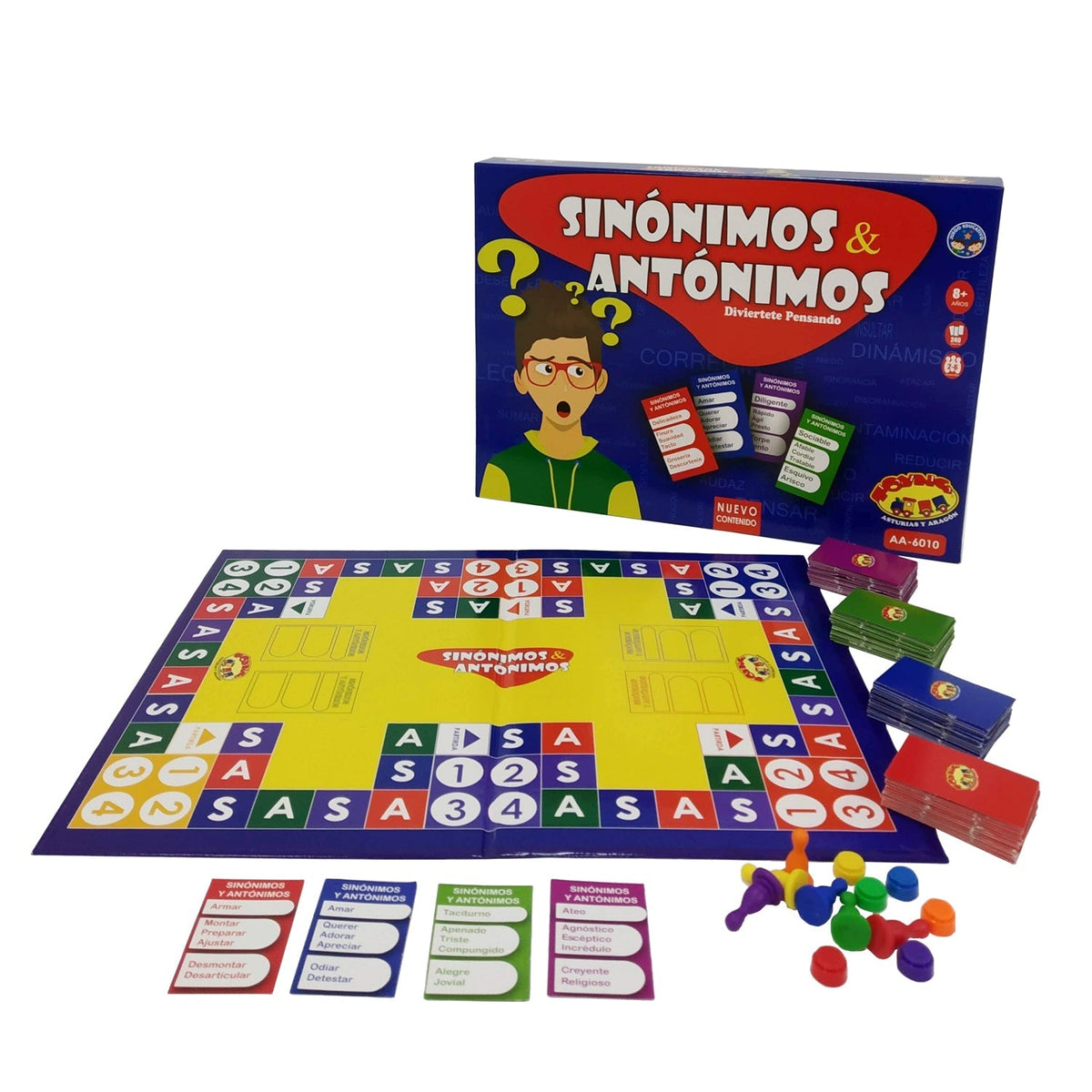 Juego Educativo Sinonimos Y Antonimos - Toyng - Toyng Chile