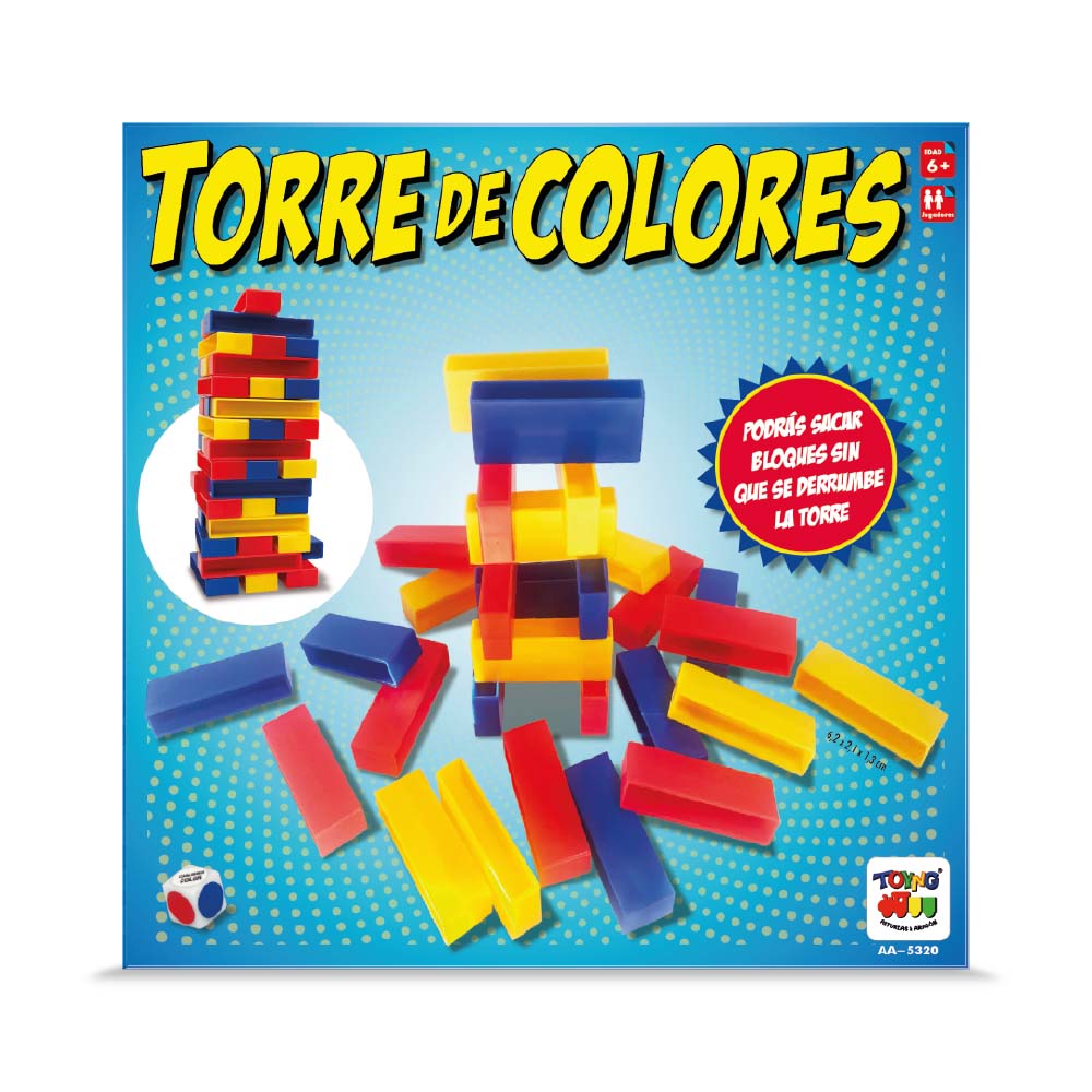 Juego Educativo Torre Colores 45 Piezas - Toyng - Toyng Chile