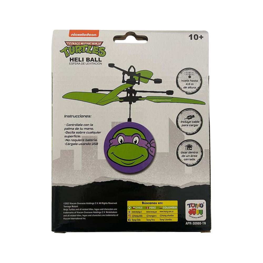 Juguete Heliball Donatello - Ninja - Toyng Chile