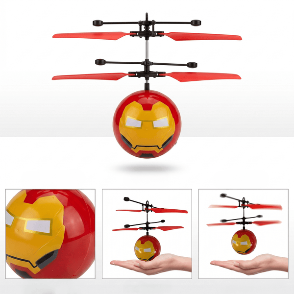 Juguete Heliball Iron Man - Marvel - Toyng Chile