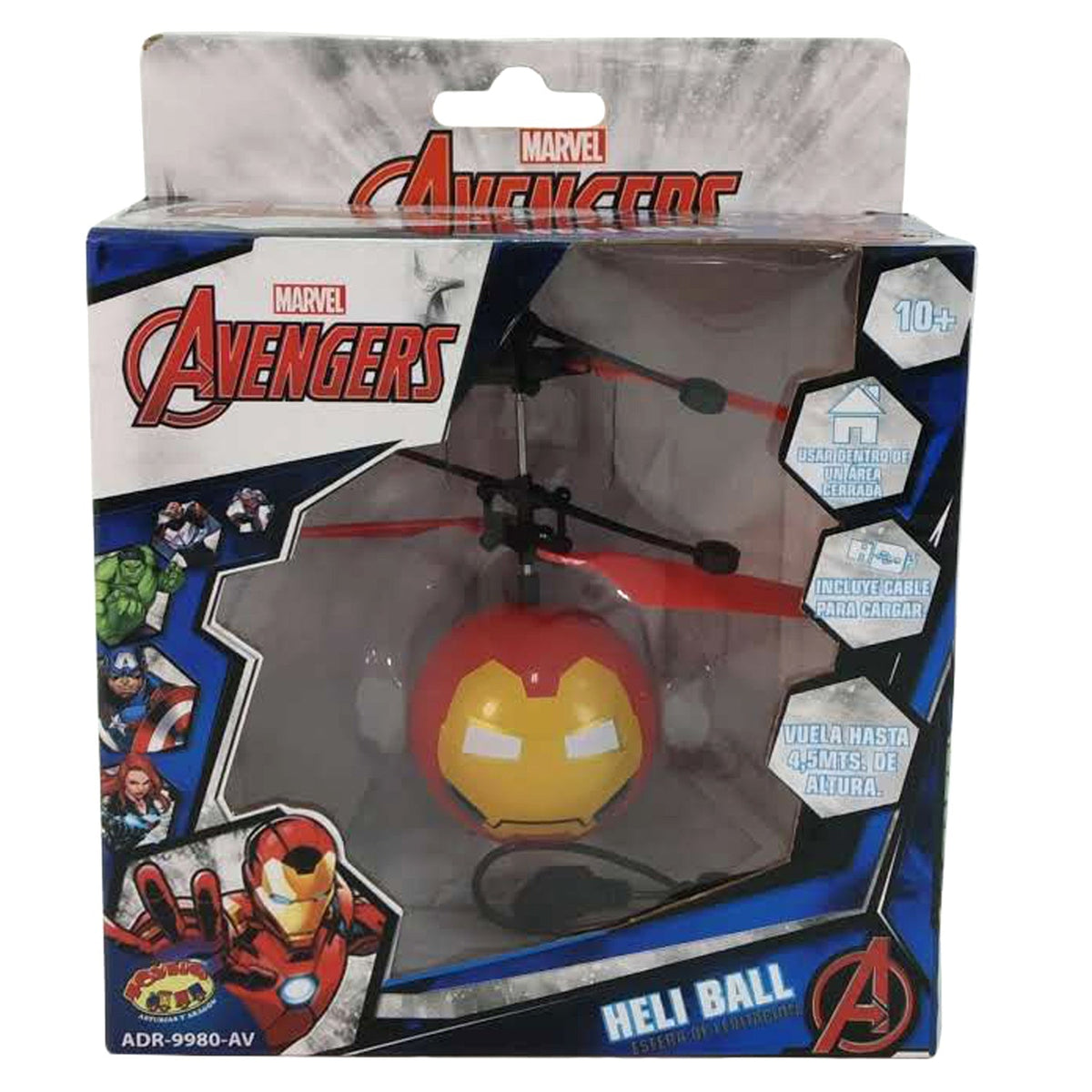 Juguete Heliball Iron Man - Marvel - Toyng Chile