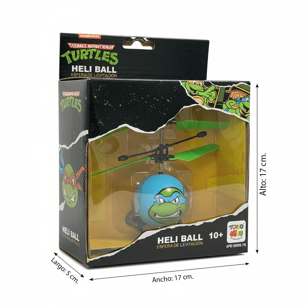 Juguete Heliball Leonardo - Ninja - Toyng Chile