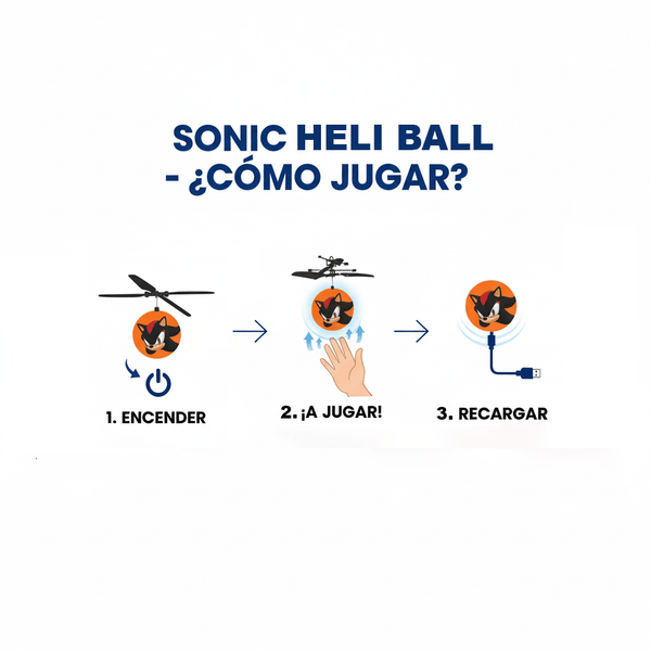 Juguete Heliball Shadow - Sonic - Toyng Chile