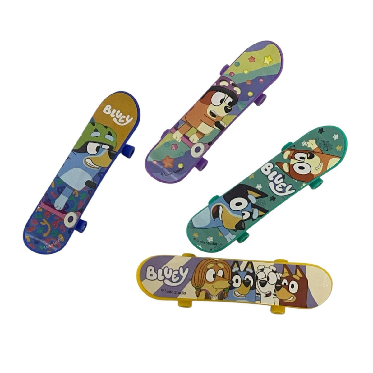 Juguete Kit 4 Unidades Finger Skate - Bluey - Toyng Chile