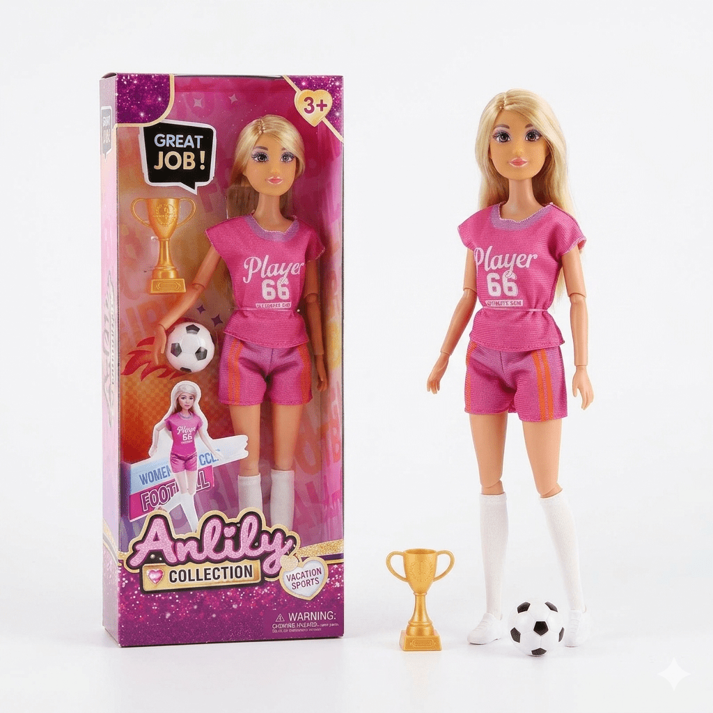 Juguete Muñeca Deporte Futbol - Toyng - Toyng Chile
