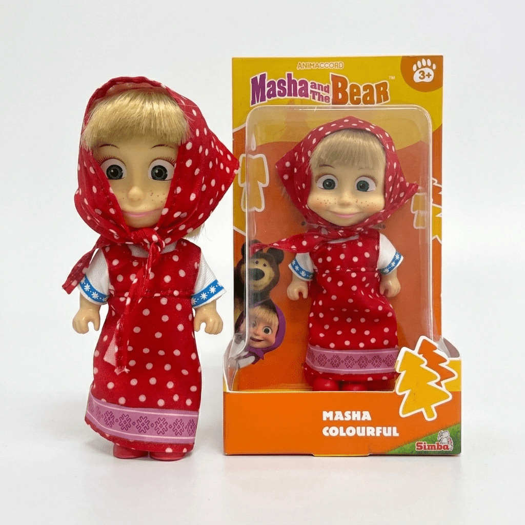 Juguete Muñeca Masha Vestido Rojo - Masha Y El Oso - Toyng Chile