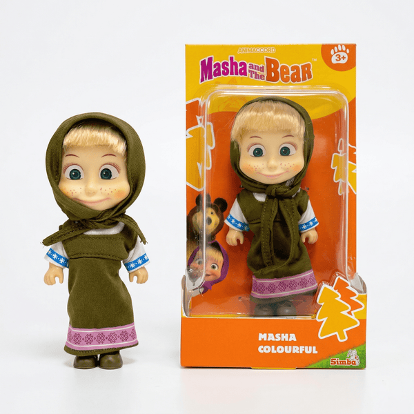 Juguete Muñeca Masha Vestido Verde - Masha Y El Oso - Toyng Chile