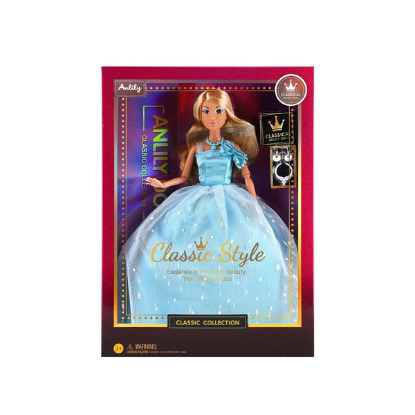 Juguete Muñeca Vestido Celeste - Toyng - Toyng Chile