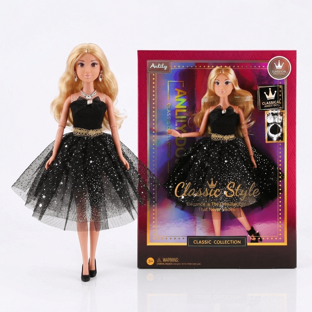 Juguete Muñeca Vestido Negro - Toyng - Toyng Chile