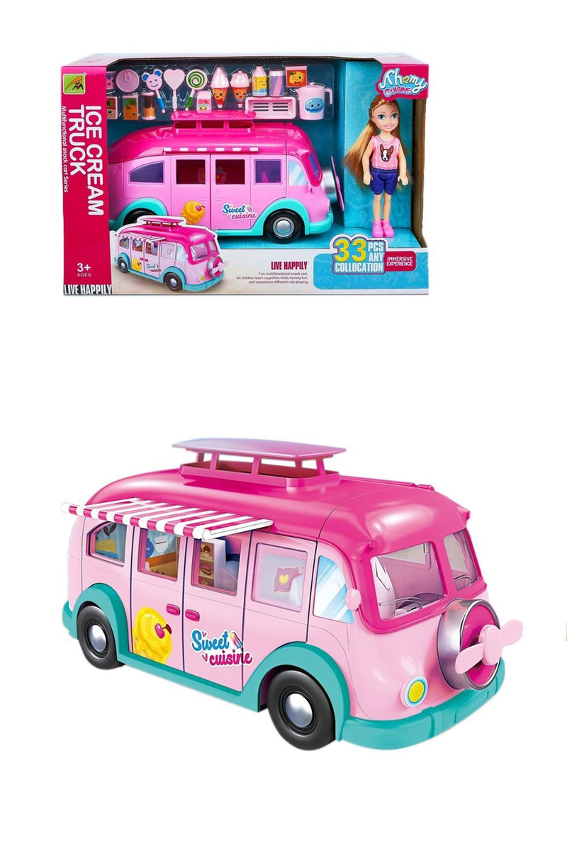 Juguete Set Bus Food Truck Y Muñeca - Toyng - Toyng Chile