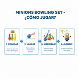 Juguete Set De Bowling Mf - Mi Villano Favorito - Toyng Chile