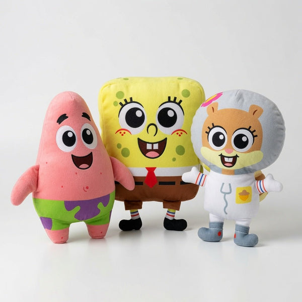 Pack 3 Peluches Bob Esponja Best Sellers - Toyng Chile