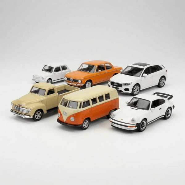 Pack 6 Autos Welly 1:60 Best Sellers 2 - Toyng Chile