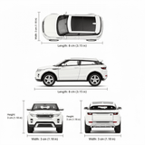 Pack 6 Autos Welly 1:60 Best Sellers 2 - Toyng Chile