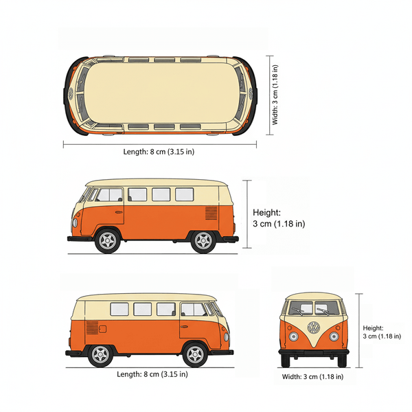 Pack 6 Autos Welly 1:60 Best Sellers 2 - Toyng Chile
