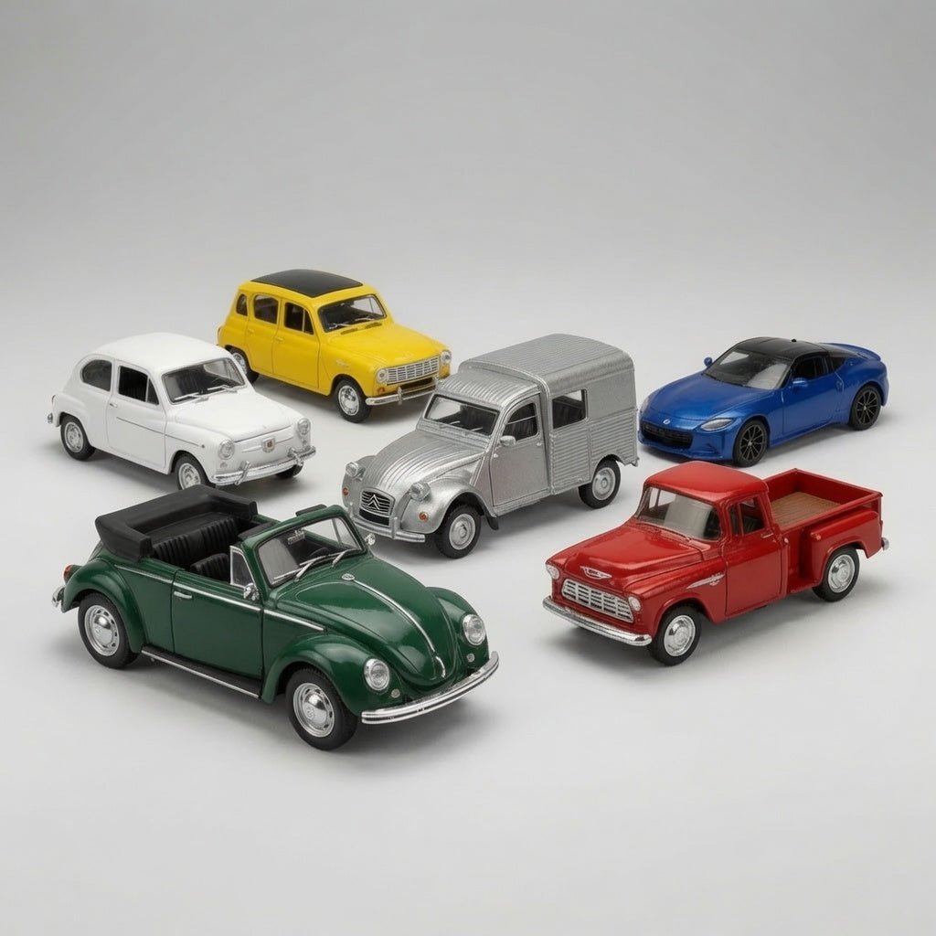 Pack 6 Autos Welly 1:60 Best Sellers - Toyng Chile