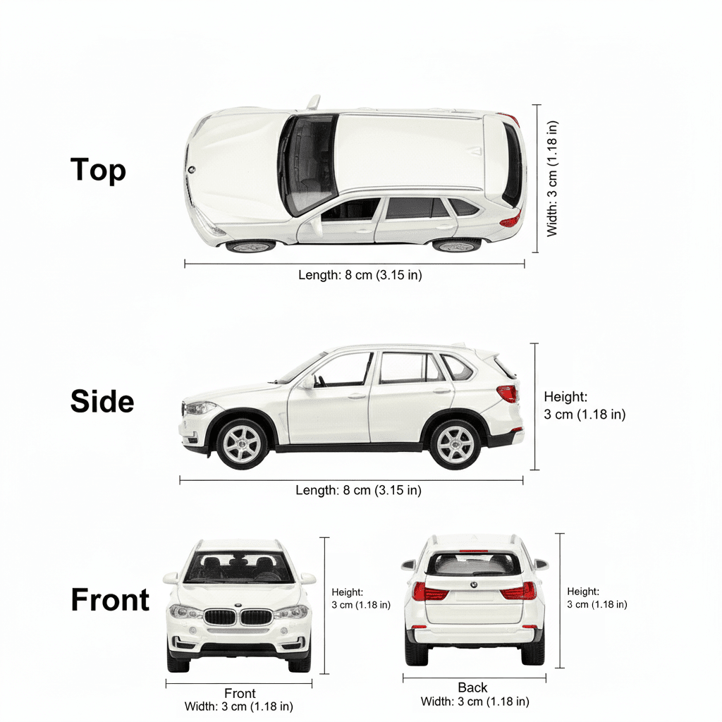 Pack 6 Autos Welly 1:60 Best Sellers 3 - Toyng Chile