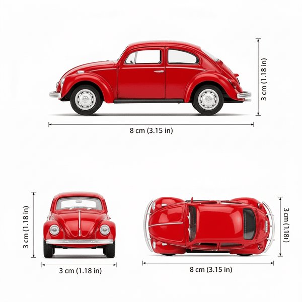 Pack 6 Autos Welly 1:60 Best Sellers 3 - Toyng Chile