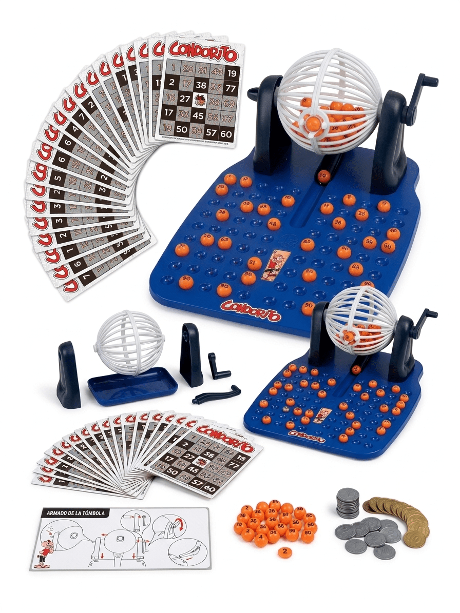 Pack Bachillerato Condorito + Bingo Condorito - Toyng Chile