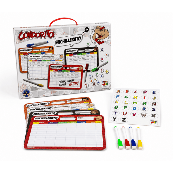 Pack Condorito: Bachillerato + Bingo + 4 Cachos - Toyng Chile