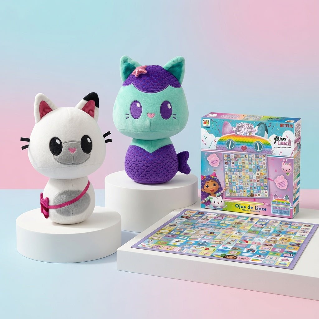 Pack Gabby 2 Peluches + Ojos de Lince - Toyng Chile