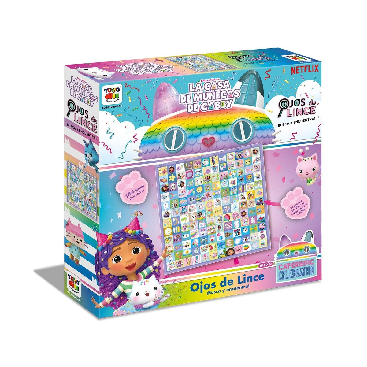 Pack Gabby 2 Peluches + Ojos de Lince - Toyng Chile