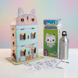 Pack Gabby Casa Chica + Botella para Decorar - Toyng Chile