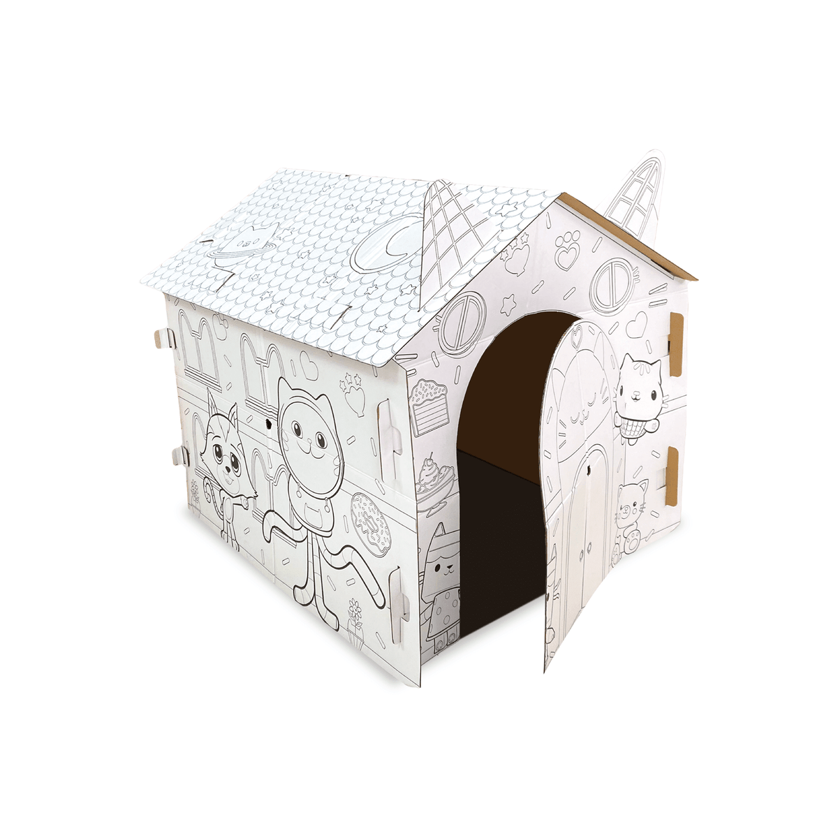Pack Gabby Casa Grande + Pandy Panda + Cakey - Toyng Chile