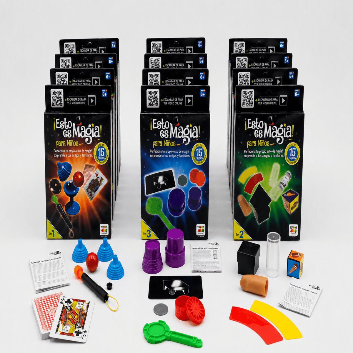 Pack x12 Juegos de Magia Toyng Surtidos - Toyng Chile