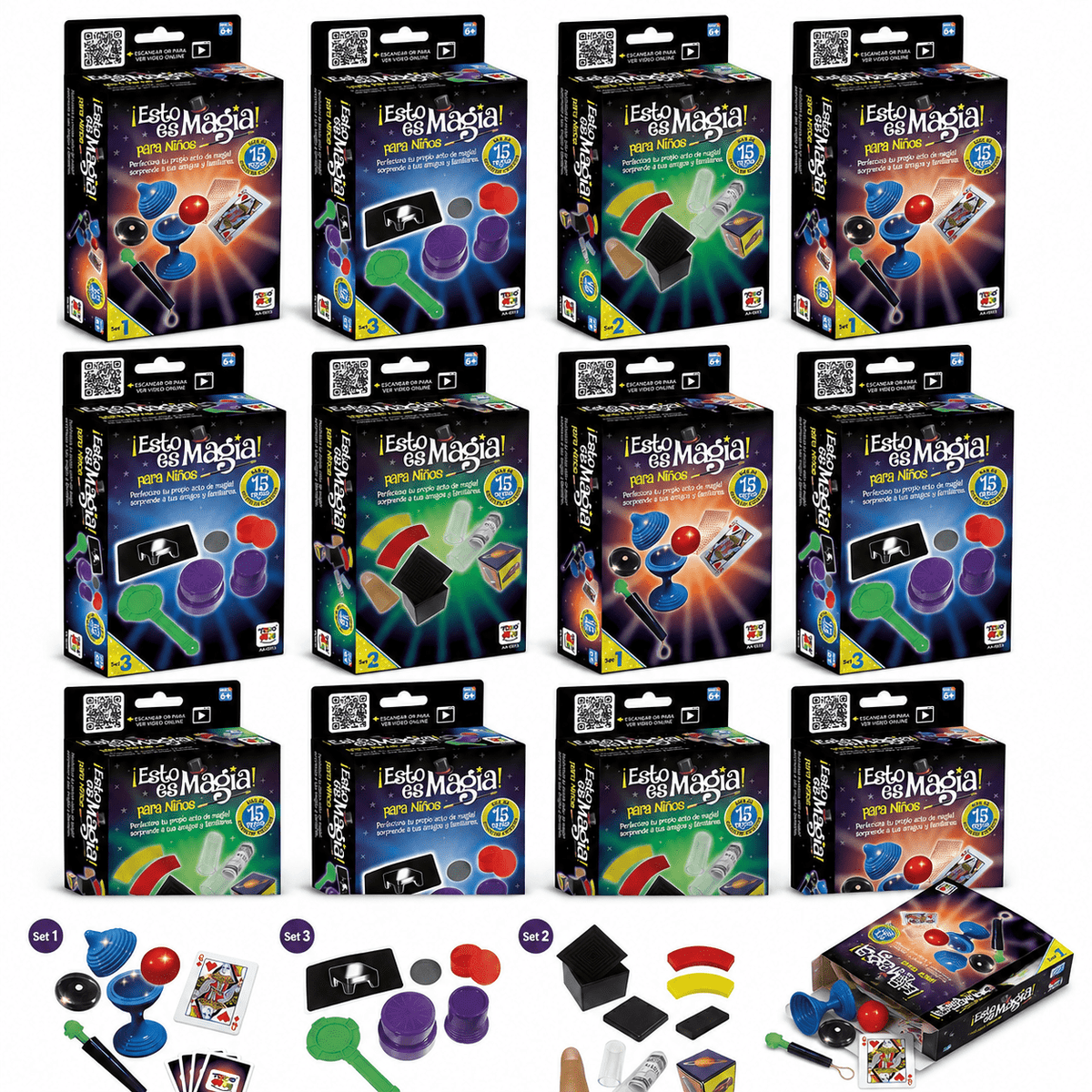 Pack x12 Juegos de Magia Toyng Surtidos - Toyng Chile