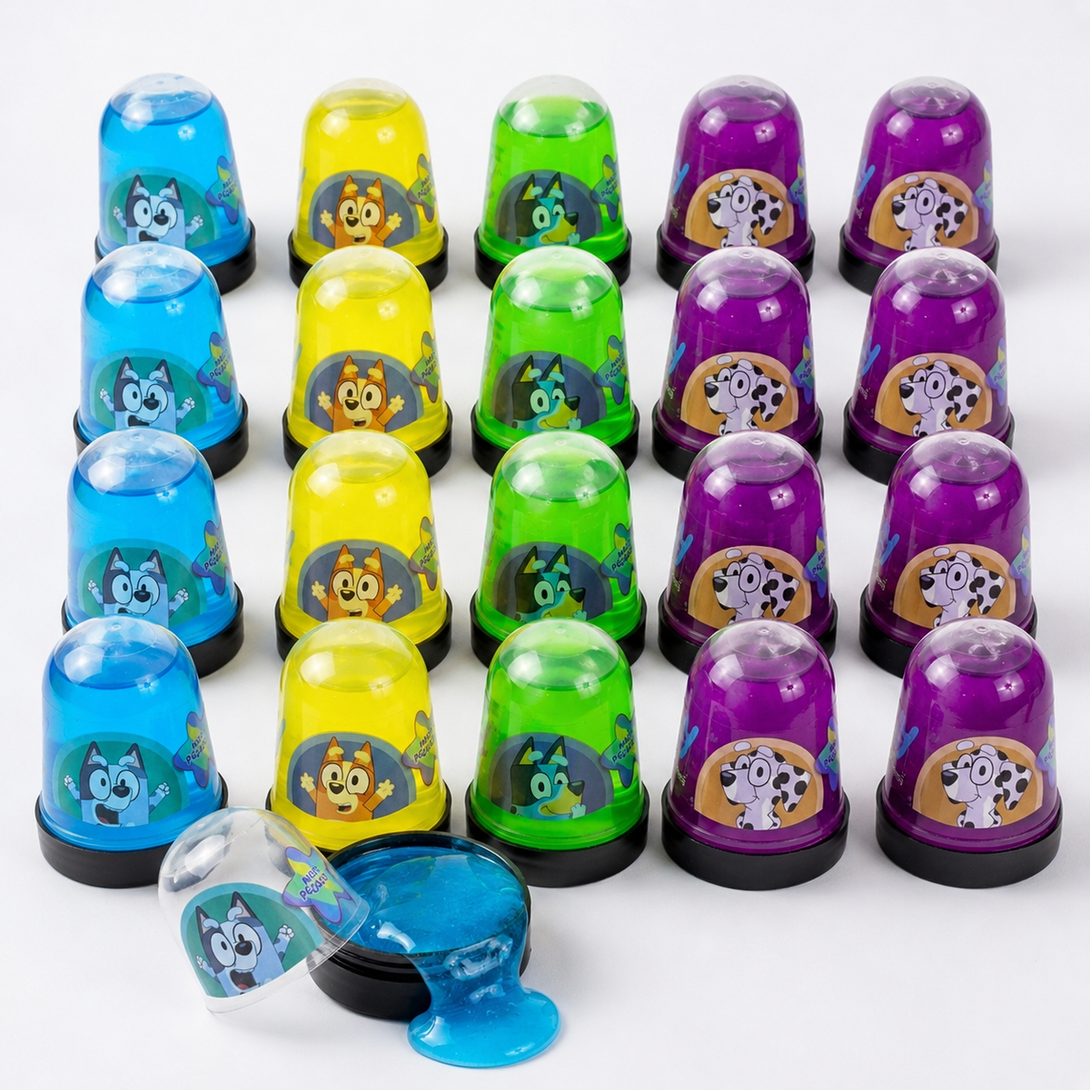 Pack x20 Masas Pegajosas Bluey Surtidas - Toyng Chile