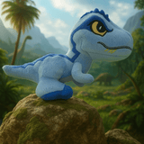 Peluche Dinosaurio Azul - Jurassic - Toyng Chile