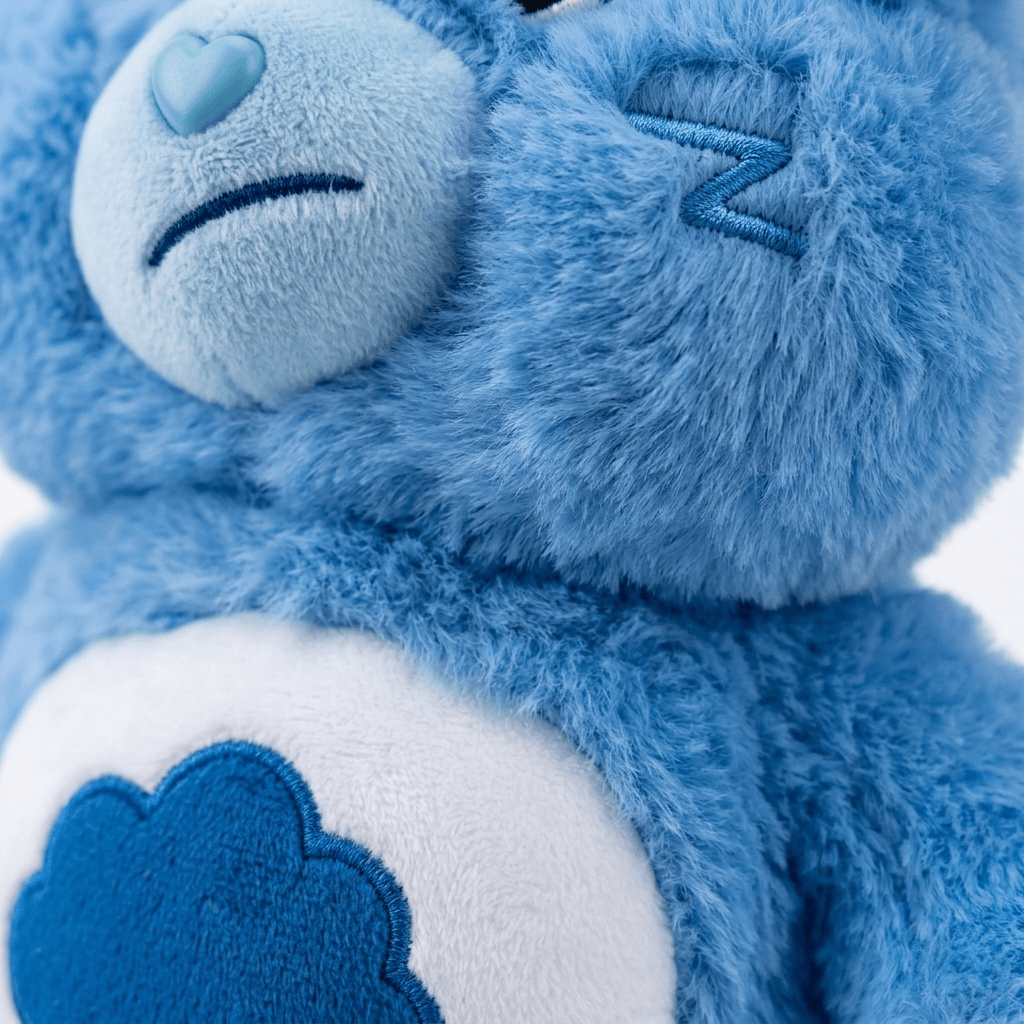 Peluche Gruñosito Azul 20 Cm - Ositos Cariñositos - Toyng Chile