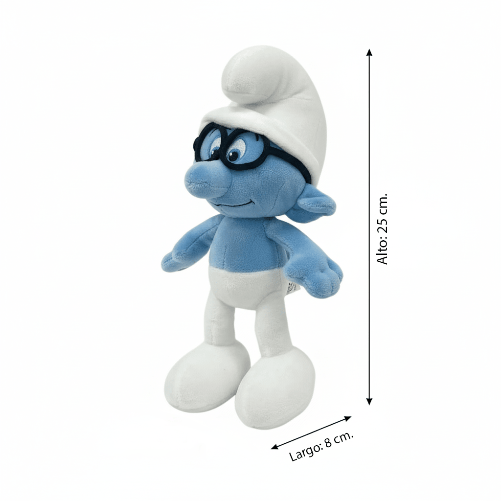 Peluche Pitufo Filósofo - Los Pitufos - Toyng Chile