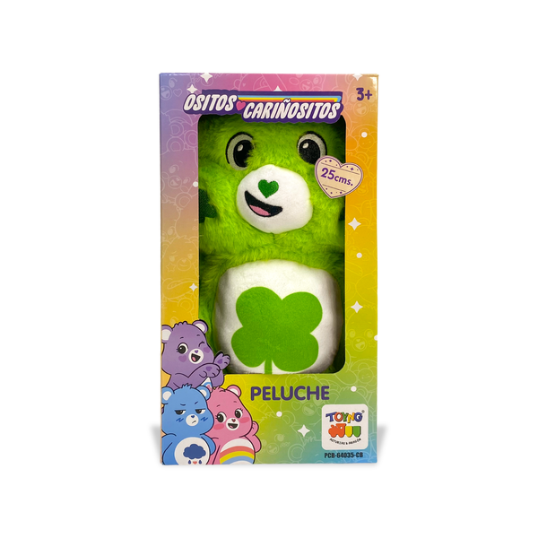 Peluche Revoltosito Verde 25 Cm en Caja - Ositos Cariñositos - Toyng Chile