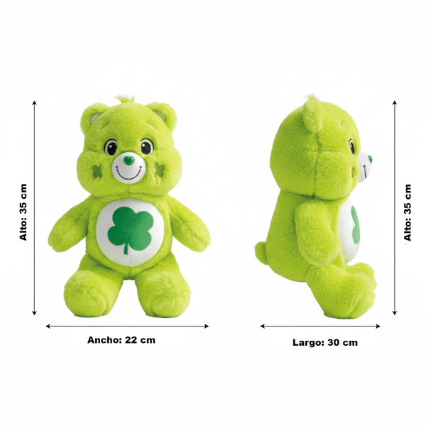 Peluche Revoltosito Verde 35 Cm - Ositos Cariñositos - Toyng Chile
