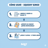 Peluche Squishy Head Bingo - Bluey - Toyng Chile