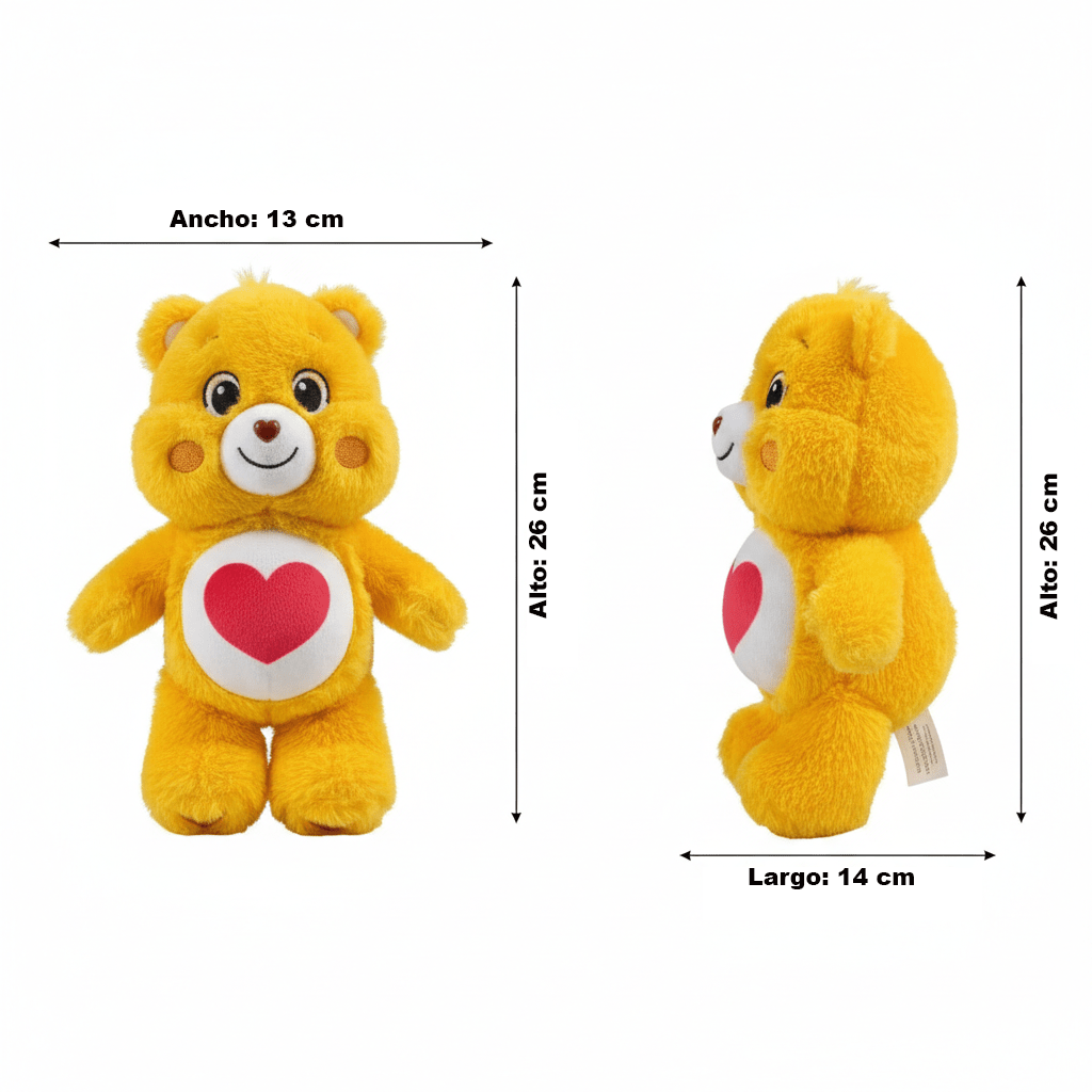 Peluche Tiernosito Naranja 25Cm en Caja - Ositos Cariñositos - Toyng Chile