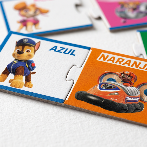 Pack x4 Juegos Educativos Paw Patrol Colección Completa