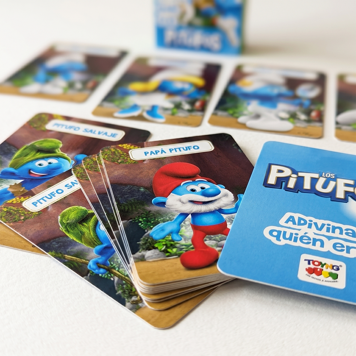 Pack 12 Flash Cards Adivina Quién Eres Los Pitufos