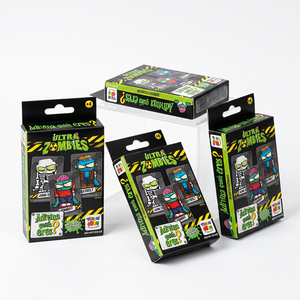 Pack 12 Flash Cards Adivina Quién Eres Ultra Zombies