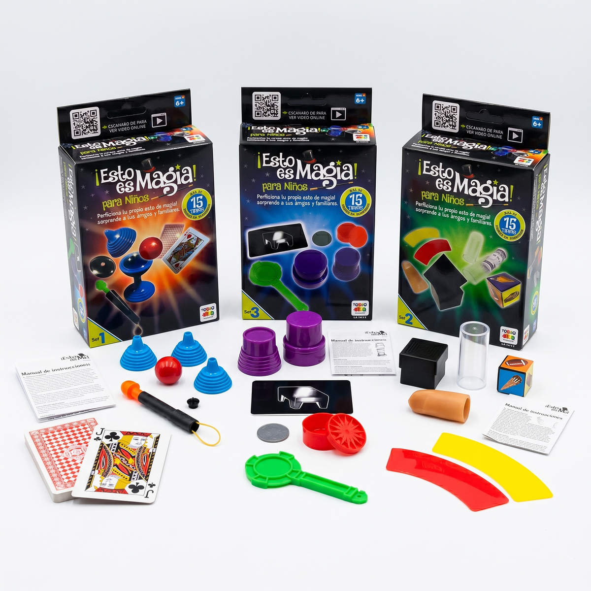 Pack x12 Juegos de Magia Toyng Surtidos