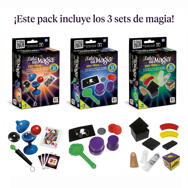 Pack x12 Juegos de Magia Toyng Surtidos