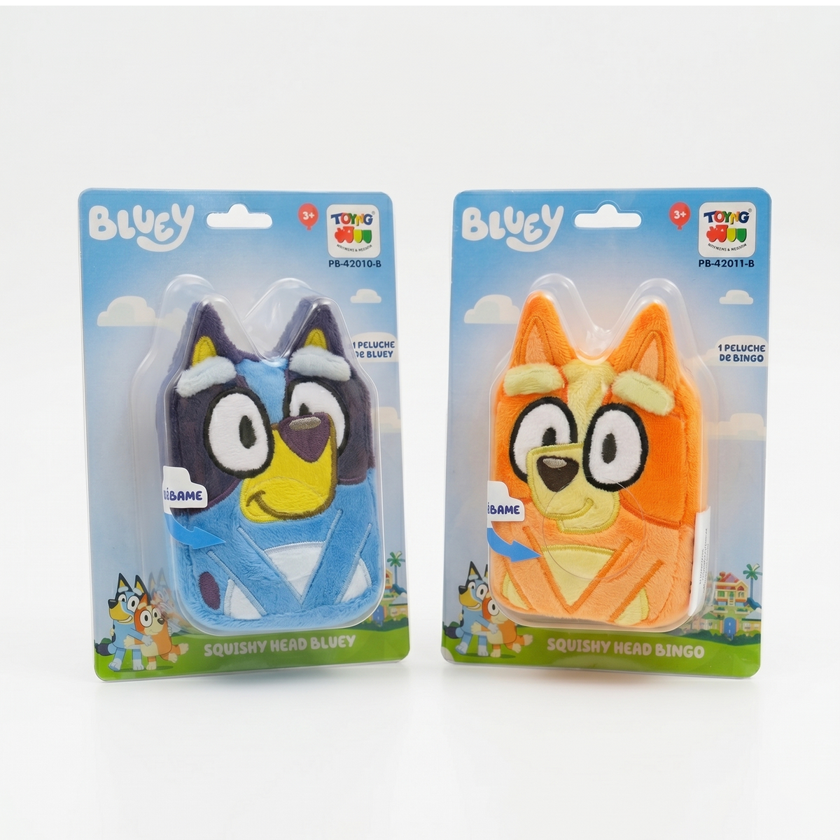 Pack Peluches Bluey y Bingo x4 Unidades