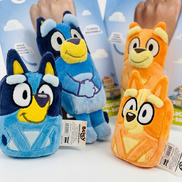 Pack Peluches Bluey y Bingo x4 Unidades