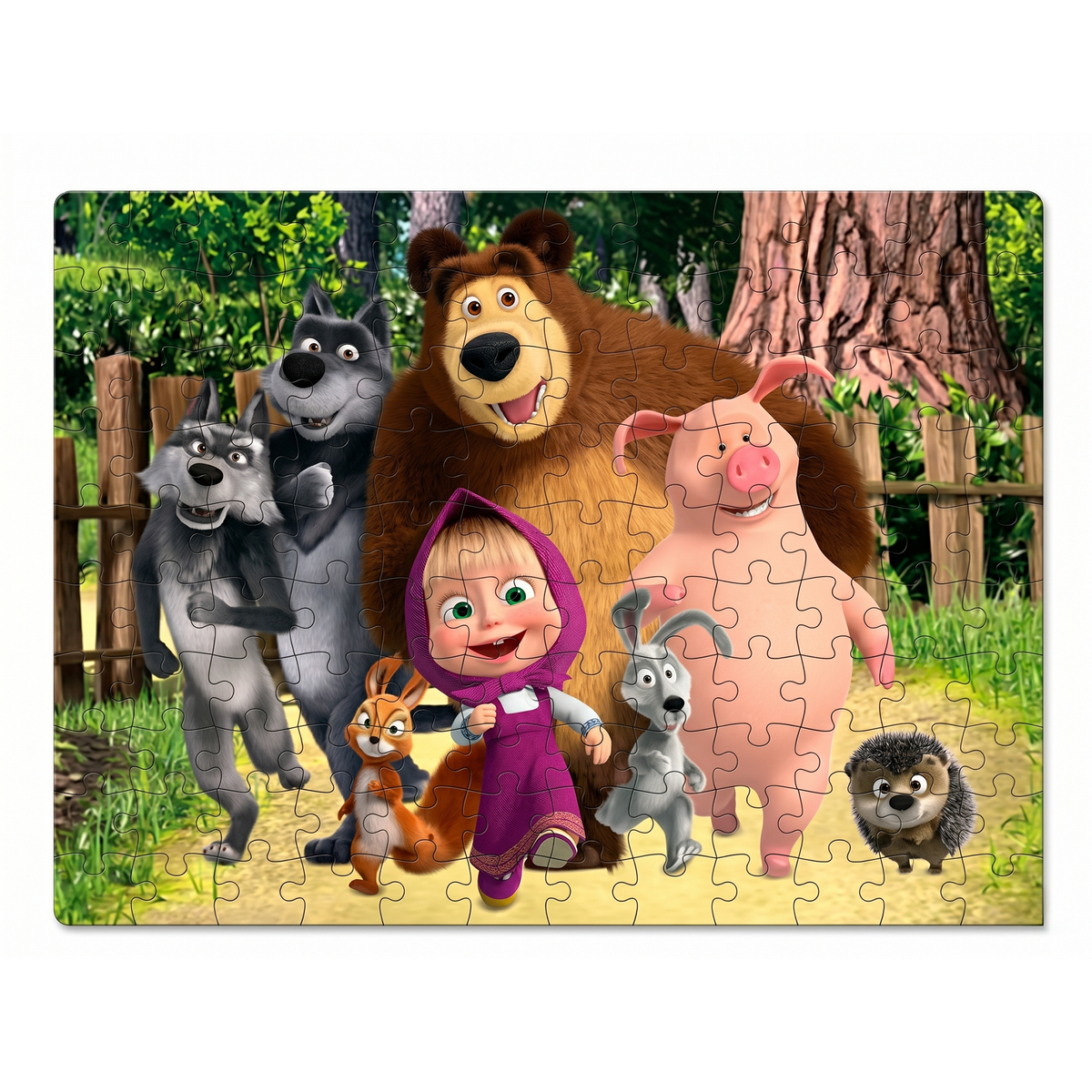 Puzzle 100 Piezas - Masha y El Oso - Toyng Chile
