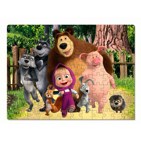 Puzzle 100 Piezas - Masha y El Oso - Toyng Chile