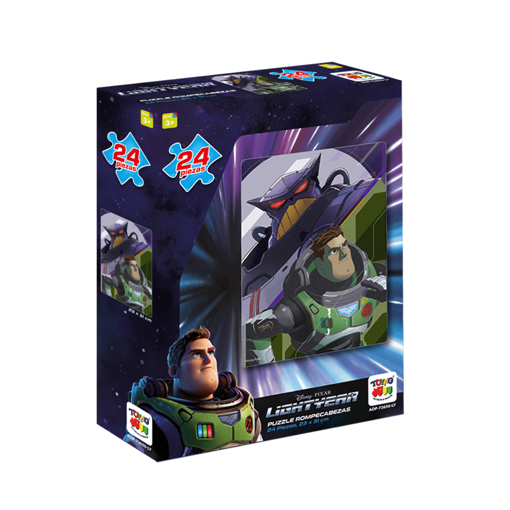 Puzzle 24 Pcs Lightyear Y Zurg - Toyng Chile