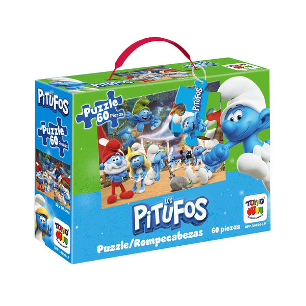 Puzzle 60 Piezas - Los Pitufos - Toyng Chile