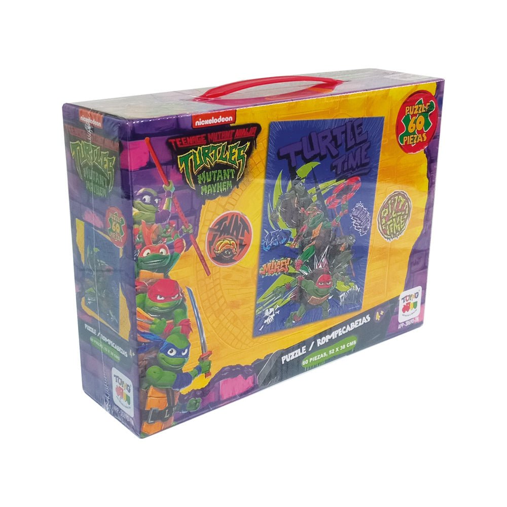 Puzzle 60 Piezas - Tortugas Ninjas - Toyng Chile